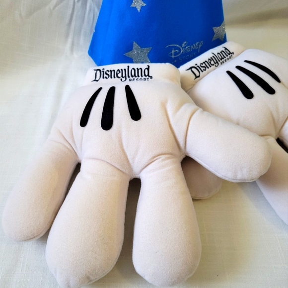 Disneyland Resort Mickey Mouse Hands Plus Disney Store Wizard Fantasia Hat - Picture 9 of 12